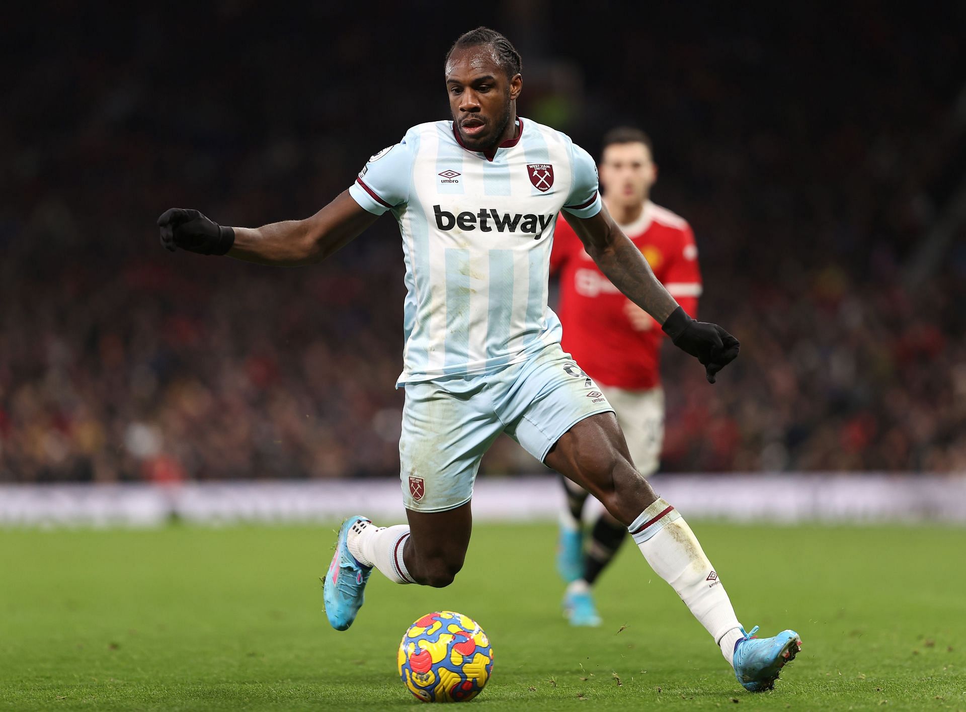 West Ham United's Michail Antonio finds himself in a goalless run at the moment like Cristiano Ronaldo.